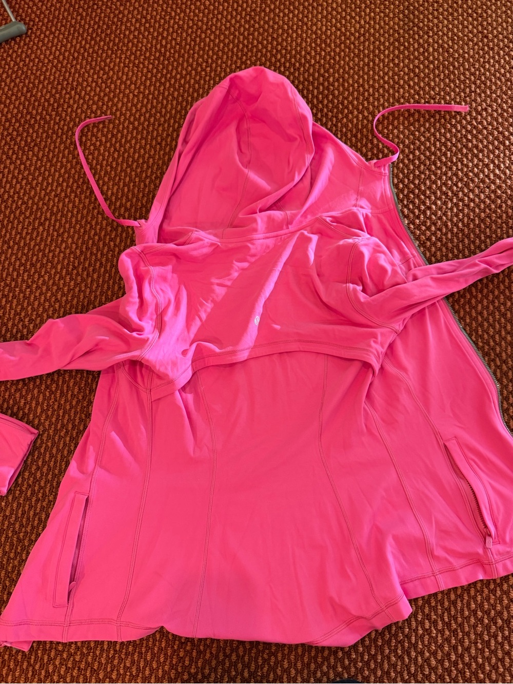 Lululemon Pink Zip-Up Hoodie Jacket - Picture 10 of 11